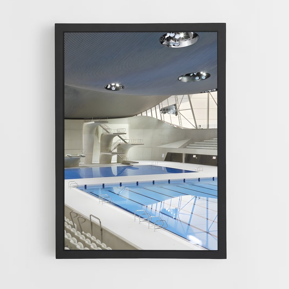 Poster Splash of London – affiche Plongeon depuis une plateforme (vue 2)